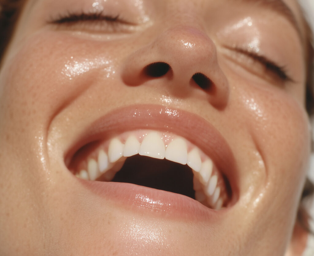 State of the art dental treatment suite with soft indirect lighting